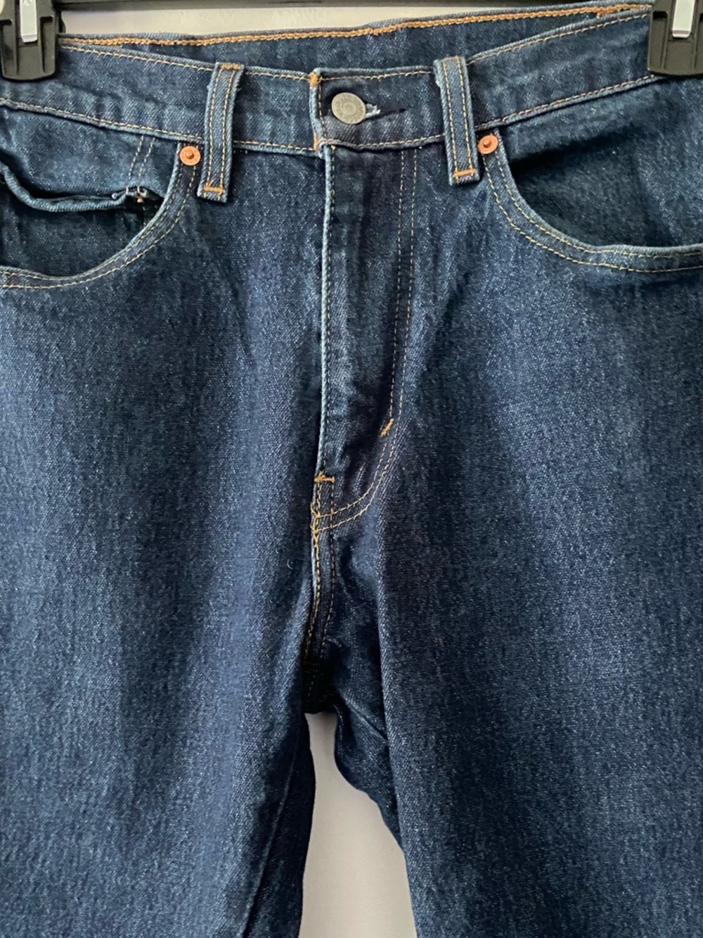 Levi's Men's 550 Relaxed Mid Rise Relaxed Fit Tapered Leg Jeans 32X32 - Picture 5 of 11
